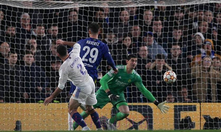 欧冠-皇马3-1蓝军 本泽马连场戴帽!门迪致命失误 欧冠-皇马3-1蓝军 本泽马连场戴帽!门迪致命失误